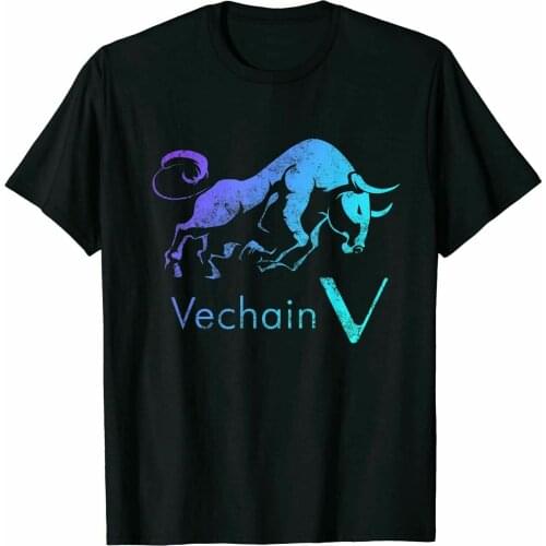 VECHAIN in a BULLRUN! VET Crypto Blockchain Technology Token T-Shirt