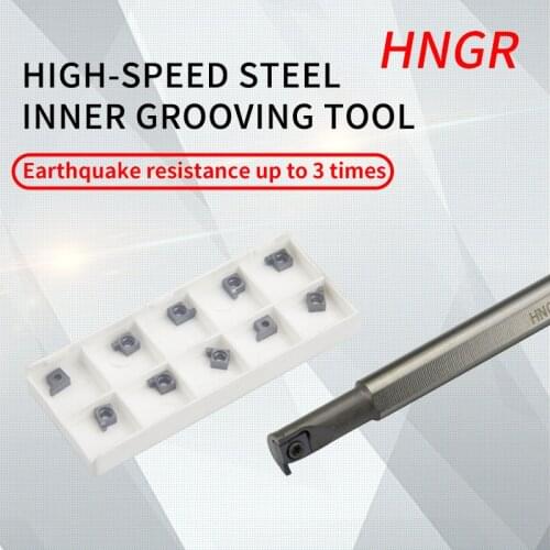 HNGR HN08j06 HNGR10k08 high speed steel turning tool boring bar inner diameter groove turning tool 6gr / 7g / 8gr / 9Gr blade