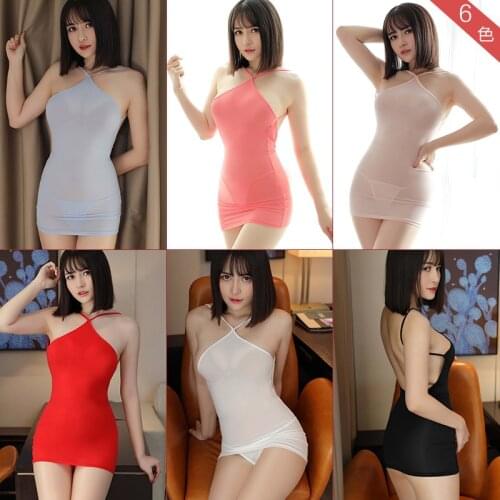 Women Sexy Bedroom swimsuit Lace Hollow Romantic Teddy Nighties Boutique Cheongsam Long Slips Lingerie