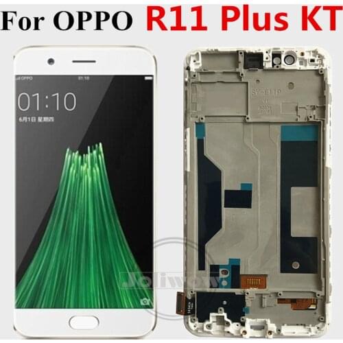 6.0" For OPPO R11 Pluskt LCD Display Touch Screen Digitizer Assembly Replacement For OPPO R11 Plus KT LCD with frame