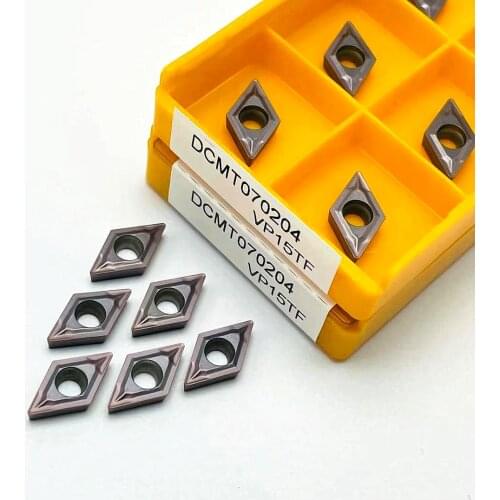 10 DCMT070204 UE6020 VP15TF cemented carbide insert cylindrical turning tool milling machine CNC tool DCMT 070204 boring tool