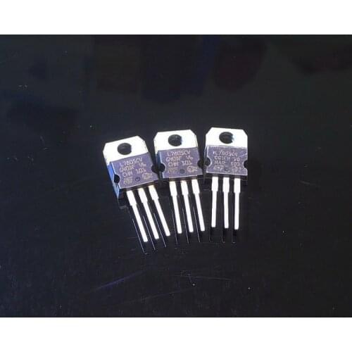 10pcs/20PCS ST original licensed 7905 L7905CV three-terminal regulator integrated IC TO220 package non-domestic free shipping