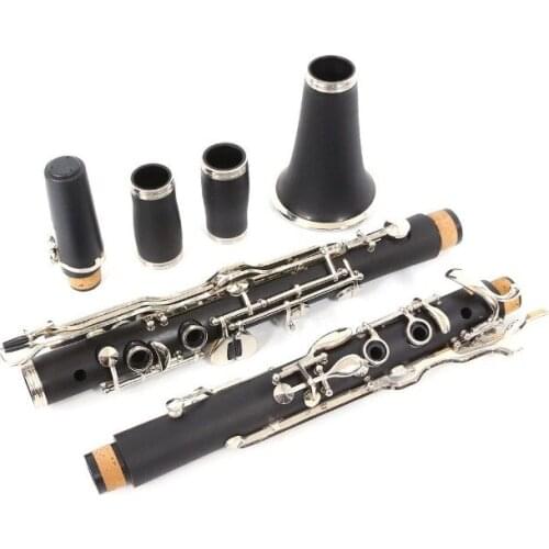 Advance Clarinet G key Clarinet Ebonite wood Nickel Plated Keys With Case Parts