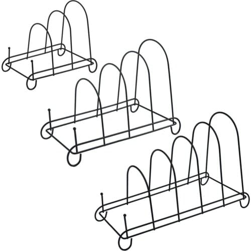 Artliving Multi-layer Metal Scrollwork Dish Rack Plate Rack Display Stand Holder Cabinet Organize
