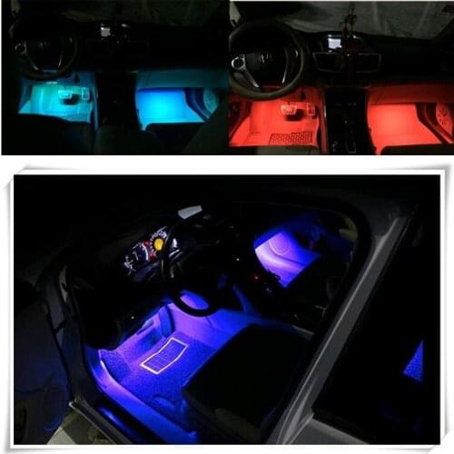 Ho Car-Styling LED Atmosphere Lamp Sticker For Cadillac XT5 CT6 ATS XTS SRX SUV Escalade Deville BLS STS CTS XLR Car Accessories