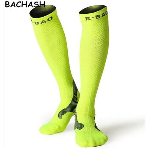 BACHASH 1 Pair Compression Socks Casual Stockings For Outside Standard Export Men Women Solid Long Socks 35-44 High Quality New