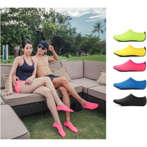 1pair Adults Water Shoes Wetsuit Shoes Socks Diving Socks Pool Beach Swim Slip On Surf Neoprene Diving Socks Non-slip Sock