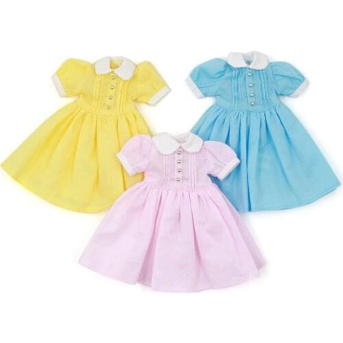 Blyth doll clothes to colour dress it suitable for 1/6 doll, normal doll, joint doll, icy, jecci five