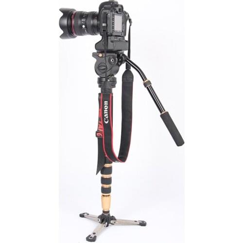 JIEYANG JY0506C Portable Carbon fiber Tripod JY0506C for Professional Camcorder/Video Camera/DSLR Tripod Stand