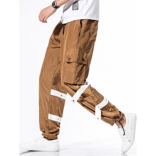 Dropshipping Male Sweatpants Joggers Nice Summer Mens Loose Sweatpants Men Harajuku Streetwear Hip Hop Harem Pants Trousers