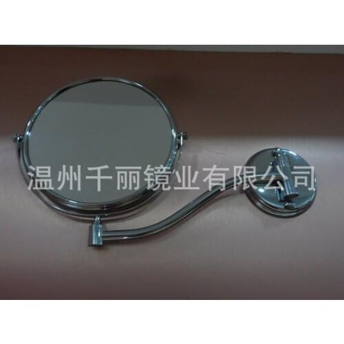 Folding factory direct supply wholesale wall mirror copper cosmetic mirror beauty mirror