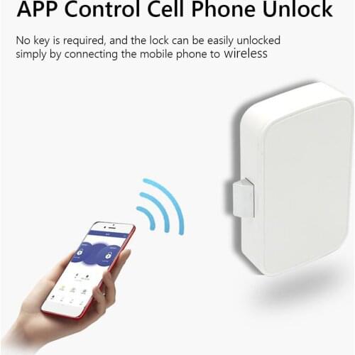 Tuya APP Unlock Bluetooth Smart Door Drawer Cabinet Lock Electric Lock Work With Bluetooth Hub Support Alexa WIFI Control