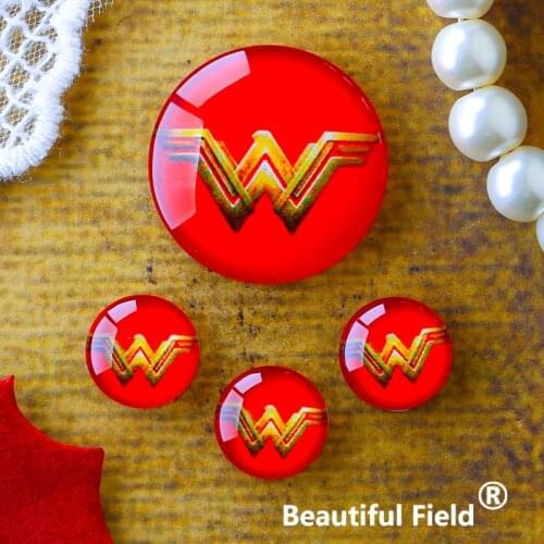 12mm 25mm 14mm 16mm 18mm 20mm Photo Glass Cabochons Round Cameo Set Handmade Settings Stone Hero EEEE295