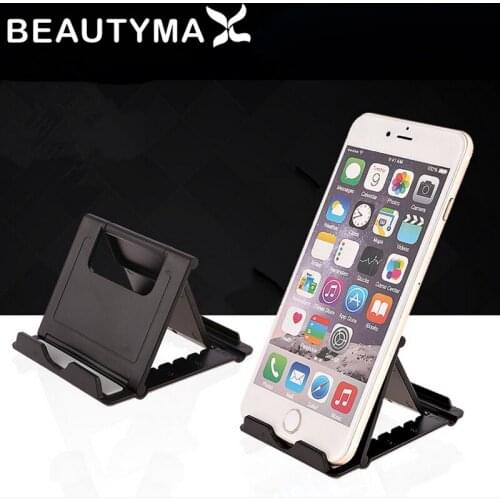 Universal Desk Holder Tablet Mobile Phone Holder with Shock-proof Silicone Pad Strong Plastic Cell Phone Holder Stand Mount