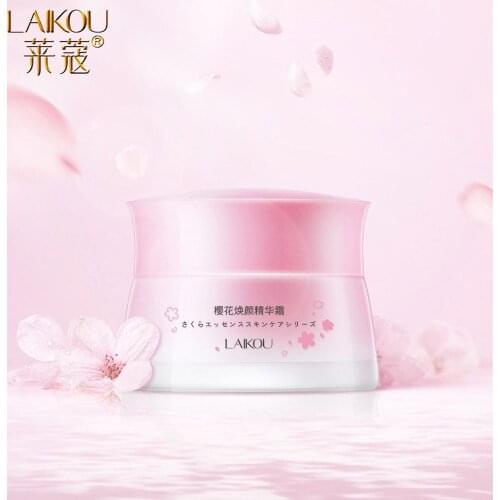 LAIKOU Cherry Blossoms Moisturizing Face Cream Anti-wrinkle Firming Anti Aging Oil Control Whitening Repairing Cream Skin Care