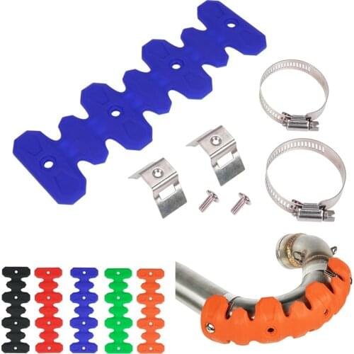 Exhaust Muffler Pipe Heat Shield Guard Protector For SHERCO SEF-R 250 300 450 Yamaha YZF YFZ WRF 250 450 Husqvarna FC FE 250 350