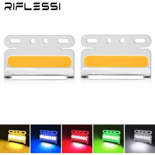 10 x 24V COB LED Side Marker Lamp Truck Trailer Clearance Lights Lighting Tractor Lorry Turn Signal Rear Lights