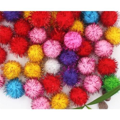 100PCS Approx 10MM Multi Color Pompoms Soft Pom Poms Balls DIY Craft Home Garden&Wedding Decoration&Sewing Accessories Tools
