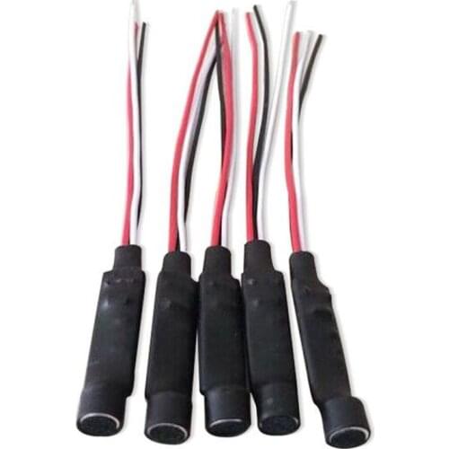 2PCS FA-MT01 6-12V DC Microphone Pickup Aerial Audio Signal Collection for Camera FPV Racing Drone DIY Parts