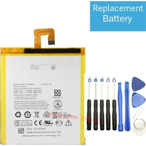 3550mAh L13D1P31 Replacement Battery For Lenovo LePad S5000 S5000H Pad A3500 Tablet PC tab 2 A7-30 Cellphone Mobile Phone