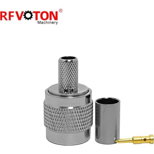 Free shipping 20Pieces TNC rf Coaxial Connector male plug straight Crimp for LMR240 4D-FB H155 Cable