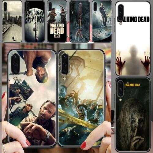 The Walking Dead TV Phone case For Samsung Galaxy A 3 5 7 8 10 20 21 30 40 50 51 70 71 E S 2016 2018 4G black 3D cover pretty