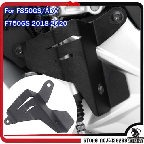 Black Gear Shift Lever Rear Brake Master Cylinder Protective Guard cover For BMW F850GS F750GS F750 GS F850 GS Adventure Adv ADV