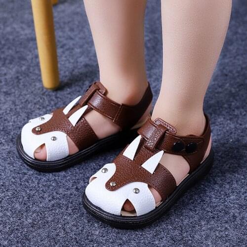 Children Shoes 2021 New Sandals Baby Boys And Girls Shoes 1-3 Years Old Waterproof Non-Slip Soft Bottom Toddler Shoes Sandals