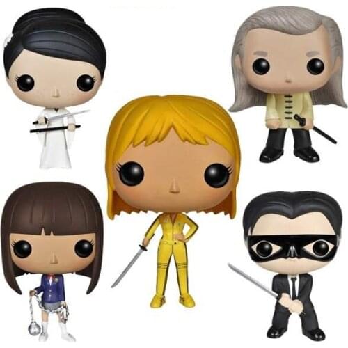 Funko Kill Bill O-REN ISHII 70# GOGO YUBARI 71# Vinyl Dolls Action Figures Collection Model Toys for Children Birthday Gift