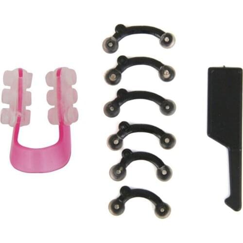 Beauty nose suit 3 Pairs of different sizes of black 3D silicone nasal bridge heightening device Silicone Nose Bridge 3d Nose Ge