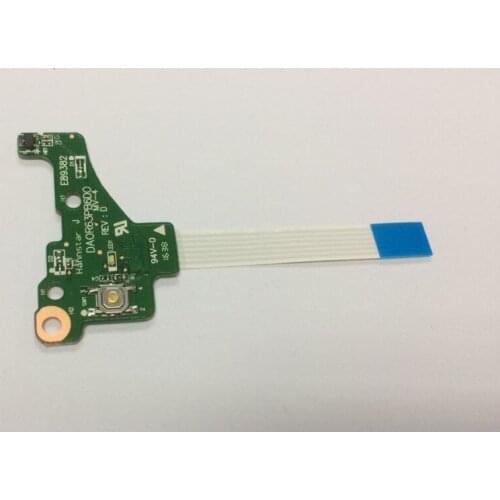 WZSM New power button board with cable for HP Pavilion 15-E Series Button Board 720673-001 DA0R63PB6D0