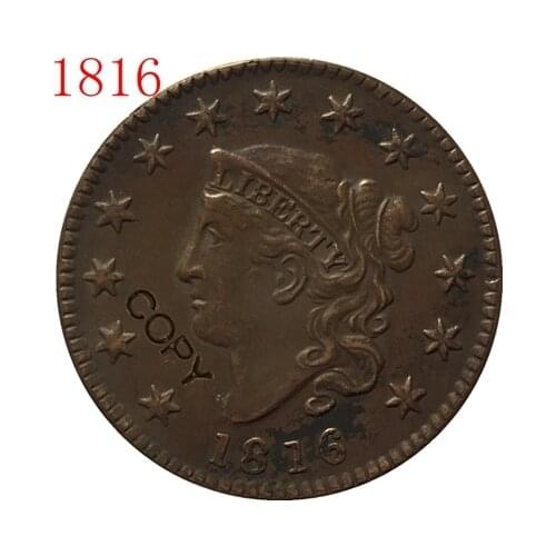 USA 1816-1834 Matron Head Large Cents COPY COINS