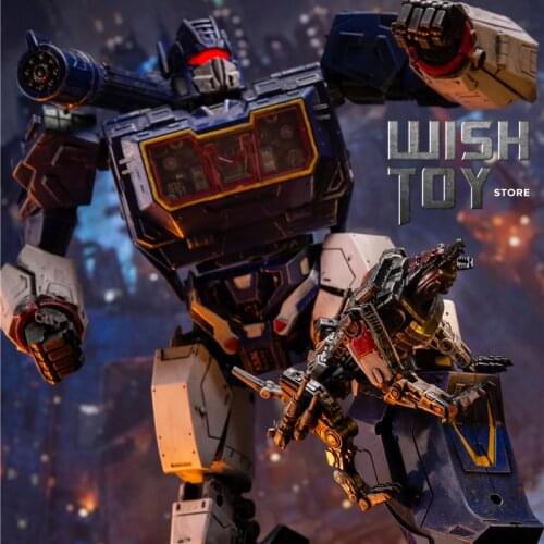 Thunder Warrior Transformation Masterpiece SX02 SX-02 Soundwave Movie Series KO With Ravage Action Figure Robot Toys