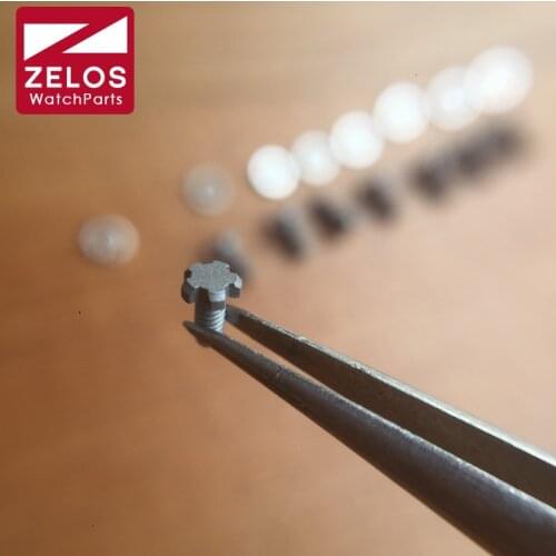 Titanium color 5 prongs rm010 watch screw for richard mille Skull Carbon watch case fixed screws parts rm035-02 rm61-01 toro