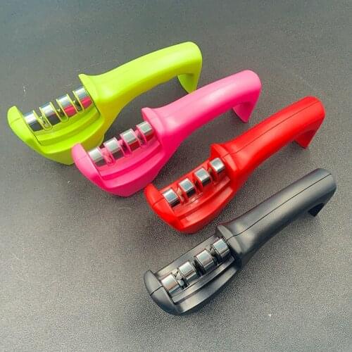 Sharpener Level 3 Professional Tungsten Steel Diamond Ceramic Kitchen Whetstone Knife Whetstone Whetstone Kitchen Tools