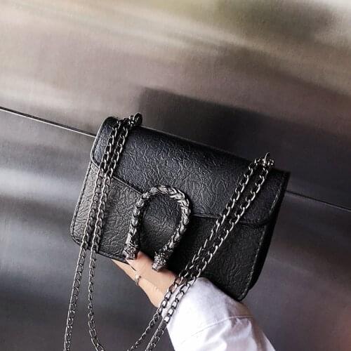 2019 Fashion Bestform High Quality PU Leather Famous Brand Luxury Designer Ladies Shoulder Bag Chains Female Clutch Sac A Main