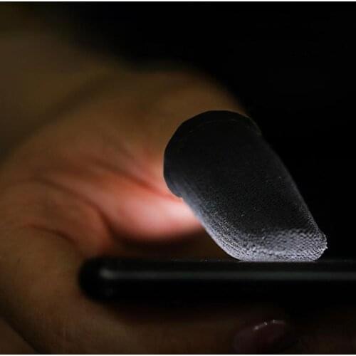 1 Pair Sleeves Fingers Anti-Sweat Mobile Phone Screen Protector Sweatproof Fingertip Protector Case Gamer Accessories