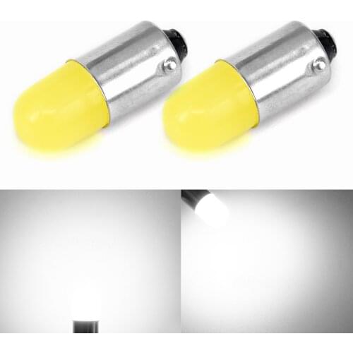 Car COB Light Super White 10PCS 1156 12V 30 Lumens BA9S Bulbs LED Signal Accessories