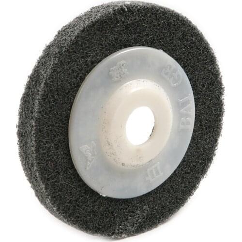 5pcs 4" Nylon Polishing Wheel Sanding Disc Diameter 100mm Fiber Grinding Wheel for Metals Ceramics Marble Wood Crafts