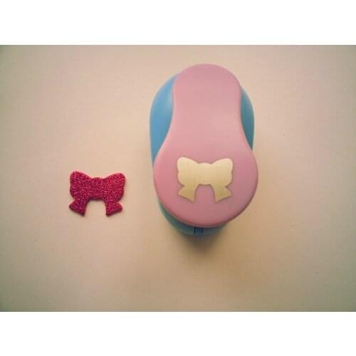 Free shipping 1.5 inch bow tie design of craft punch eva foam punch paper foam punch Scrapbooking punches for DIY