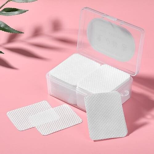 Lint-Free Nail Polish Remover Cotton Wipes Cleaner Paper Pad Hand Napkin Nails Polish Art Cleaning Manicure Tools