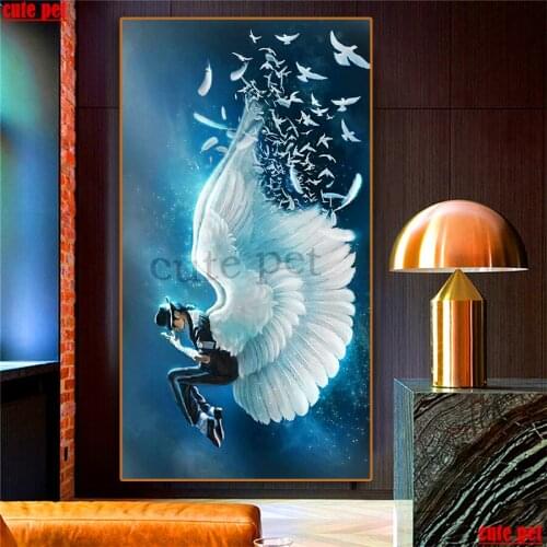 Large DIY Diamond Painting World Dance King puzzle Full Square Round Painting Cross Stitch 5D Rhinestones Mosaic Gift Home Decor