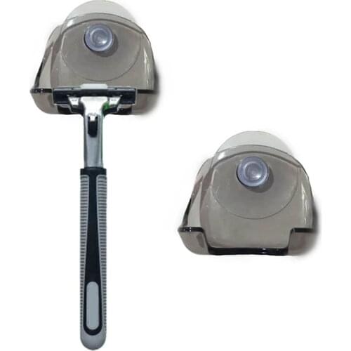 Razor Rack Suction Cup Razor Holder Wall Hook Hangers Towel Sucker Bathroom Accessories Shaver Storage Rack