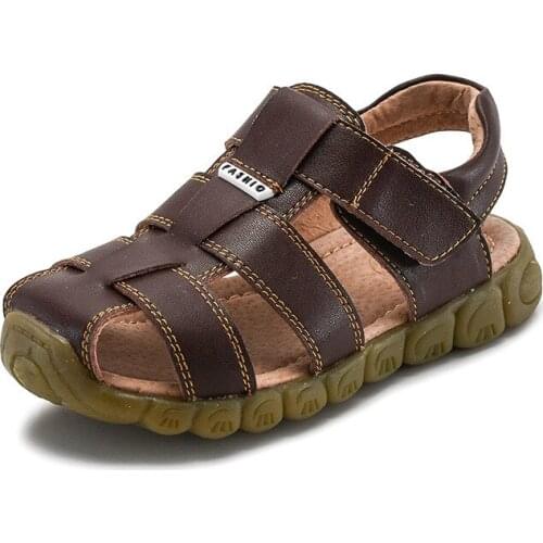 CMSOLO Summer New Fashion Baby Toddlers Sandals Shoe Boys Girls Running Sports Beach Shoes Kids Comfortable Flat Heel Boy Sandal