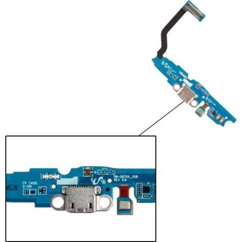 Repairing Charging Flex Cable For Samsung S5 Active AT&T SM G870A
