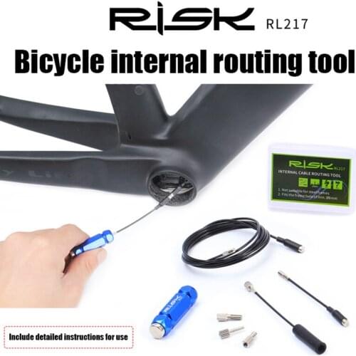 Bicycle Wire Hydraulic Cable Routing Tool Cable Shift Cable Internal Guide With Magnet For Bicycle Frame Hydraulic Wire Shift