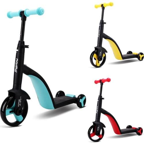High-quality Hot-selling 3-in-1 Children Tricycle Balancing Bike Scooter Kids Riding Gift Balance Bike Ride Leisure Exercise Toy