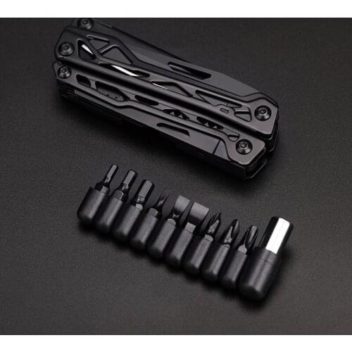 11-In-1 Multi-function Tools Folding Pliers Camping Hiking Portable Scissors Opener Screw Drivers Tool Pliers Folding Knife