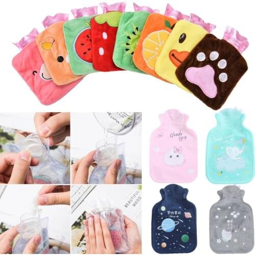 New 15Styles Heat Water Bottle Hand Feet Warming Plush Hot Warm Relaxing Cold Outdoor Home Handbags Necessary