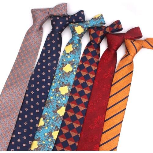 New Jacquard Striped Tie For Men Wome Classic Plaid Neck Tie For Wedding Business Suits Male Floral Ties Mens Necktie Gravatas